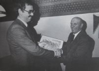 Ernennung von Erhard Davidson zum Ehrenmitglied